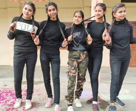Main Building and Campus Life of Shri Sanatan Dharam Girls Post Graduate College Rudrapur