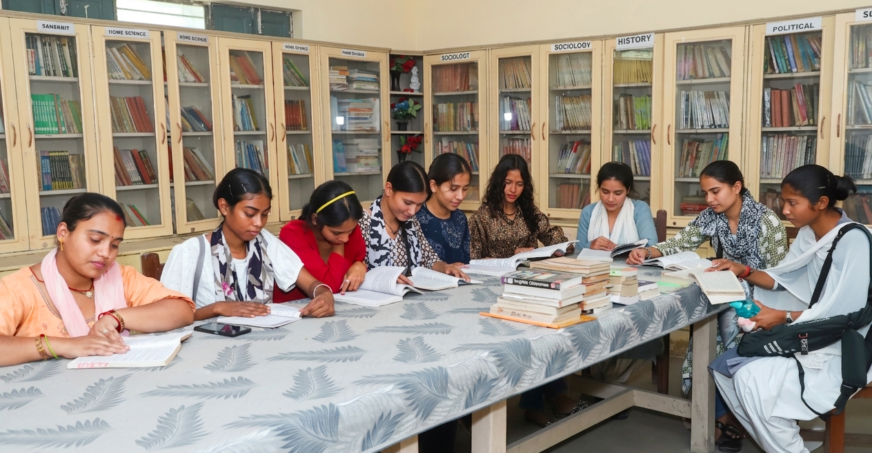 SDKM College Library - Extensive Academic Collection